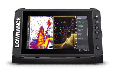 Lowrance Elite FS 9 Transducteur d'imagerie active 3 en 1 C-Map Contour+